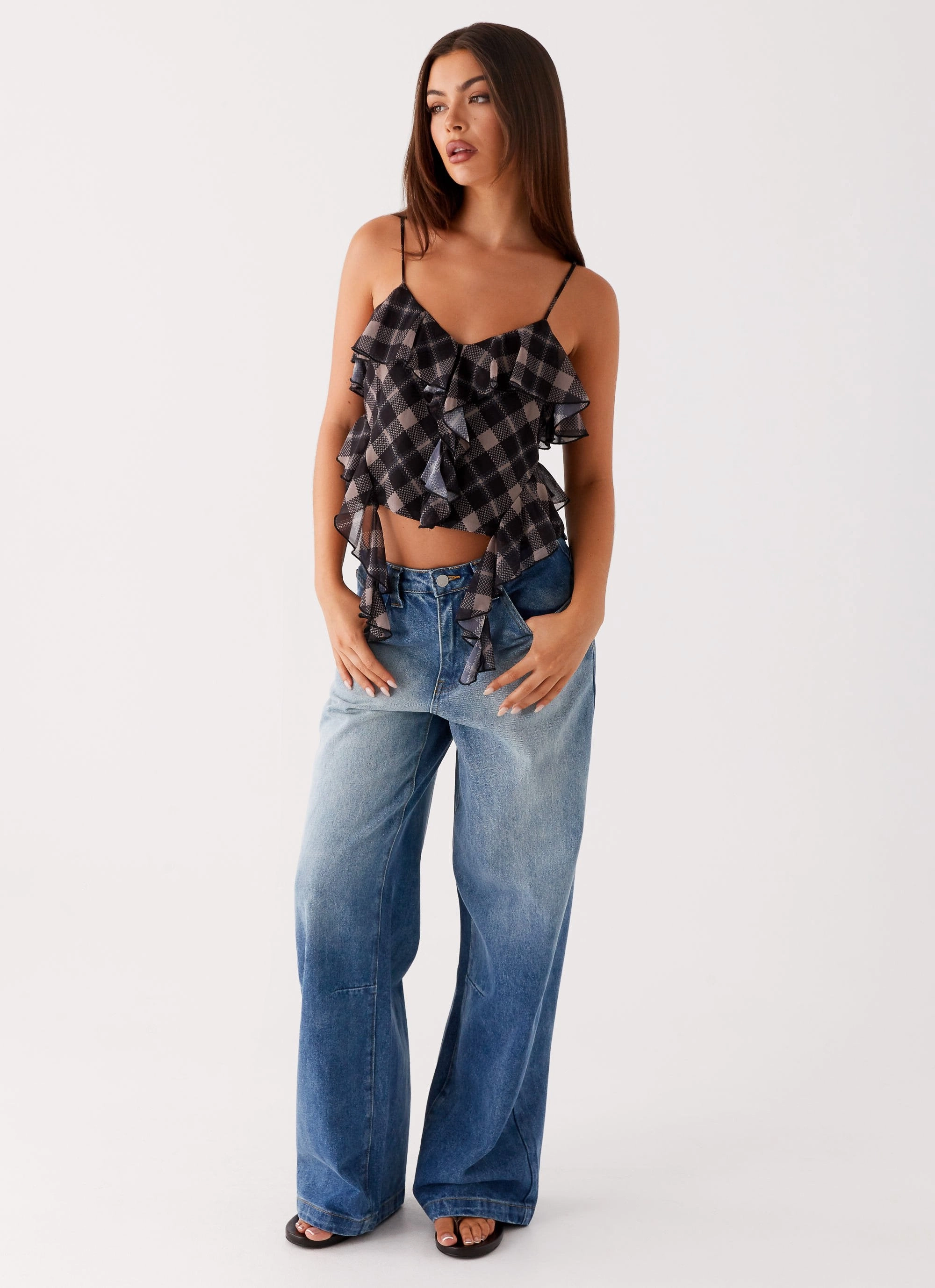 Core Comfort Stretch Movement Midwest Low Rise Jeans - Powder Wash Blue