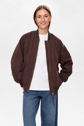 Military Inspired NUALLIE JACKET  - Black Coffee NUALLIE JACKET  - Black Coffee Convertible Features Ventilation Panels