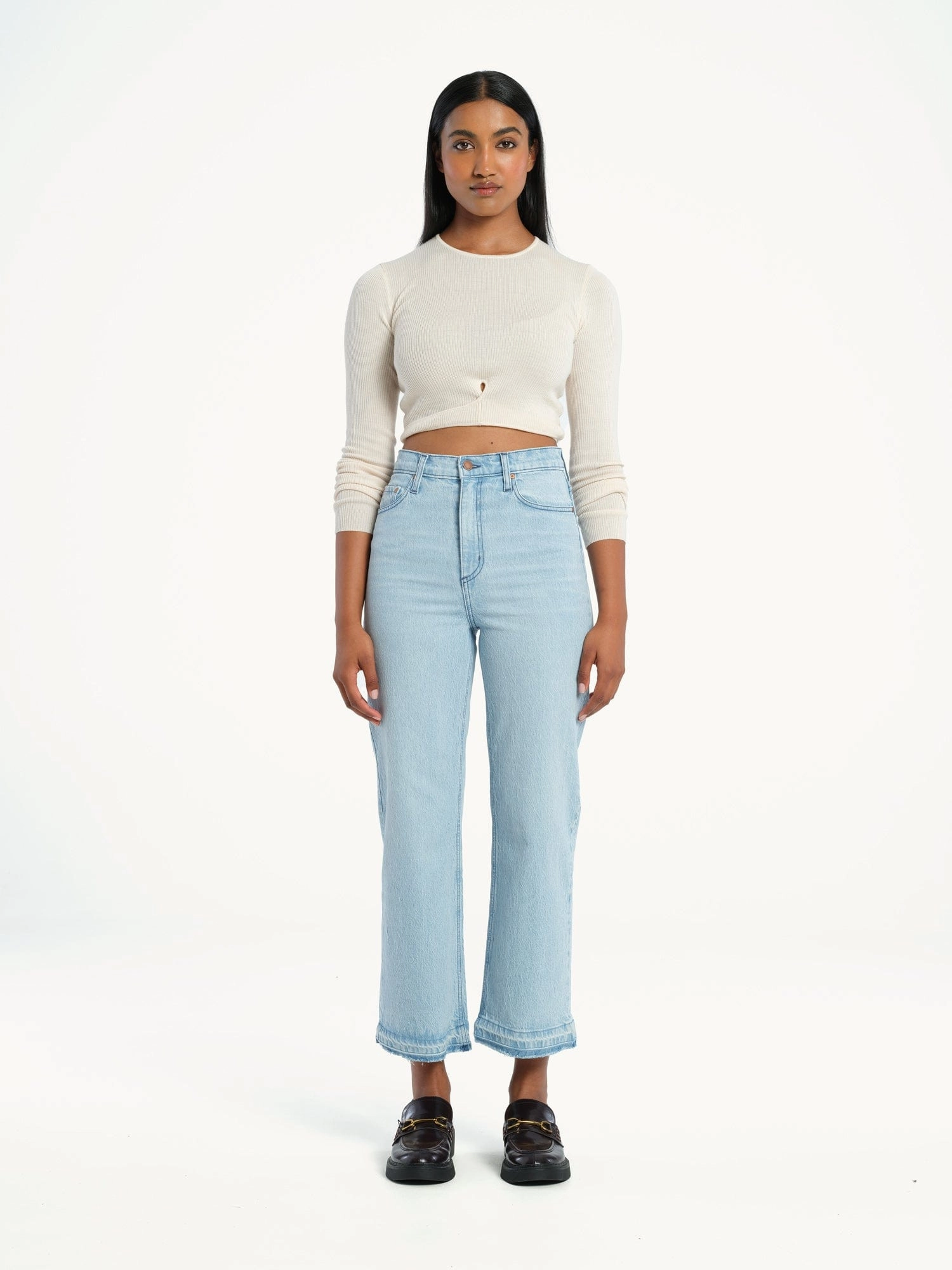 Simple Comfort Softened Denim Material Milla Jean Tempestuous