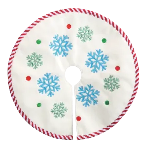 Mini Snowflake Tree Skirt