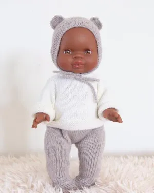 Minikane Little African Baby Boy Doll - Brown Eyes