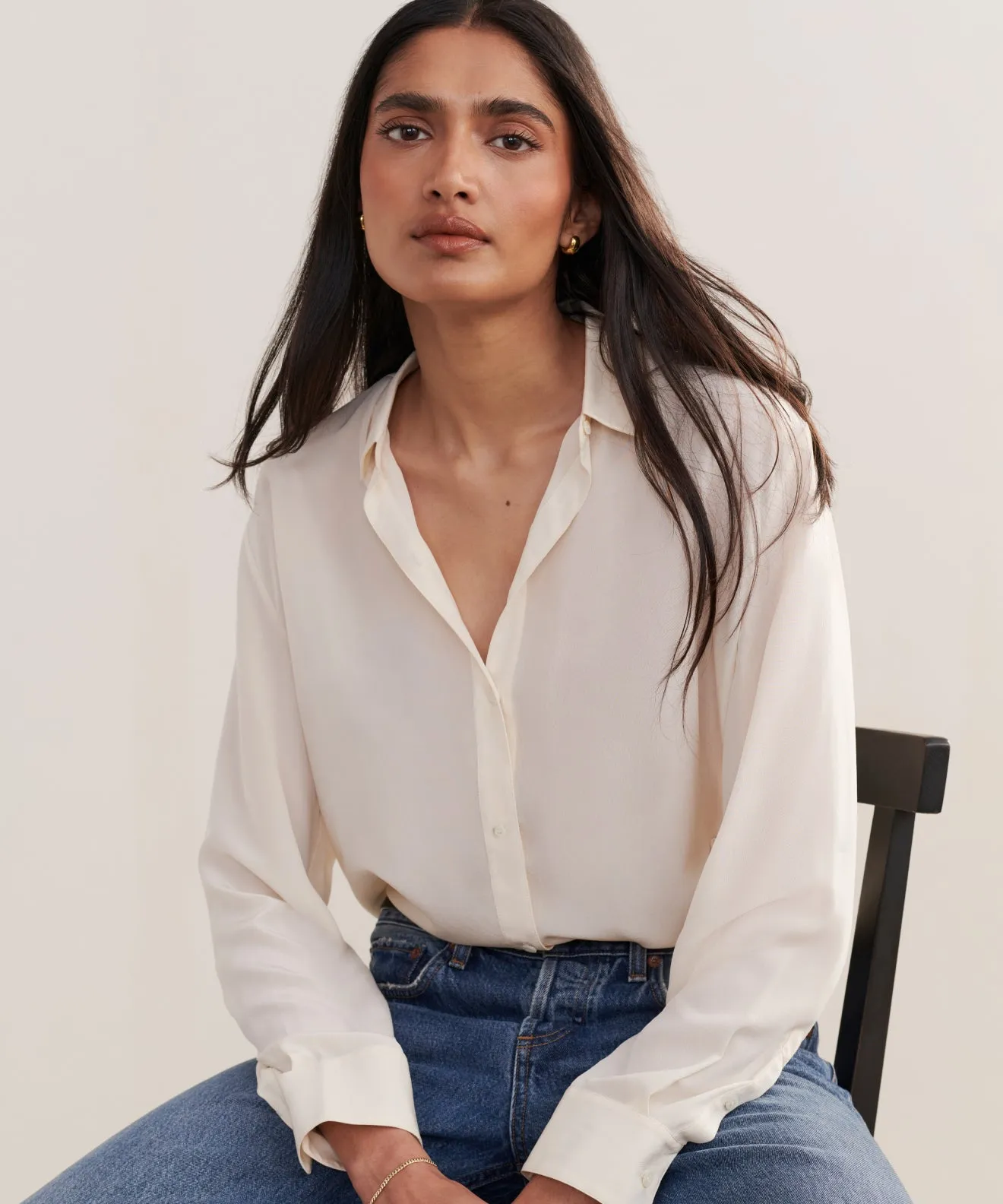 AntiSlipGrip Quick Release Fastener Silk Violette Shirt