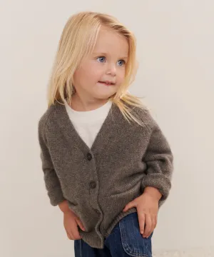MinimalPressure Waistband Kids' Cashmere Stanford Cardigan Bluesign Approved Material Kids' Cashmere Stanford Cardigan