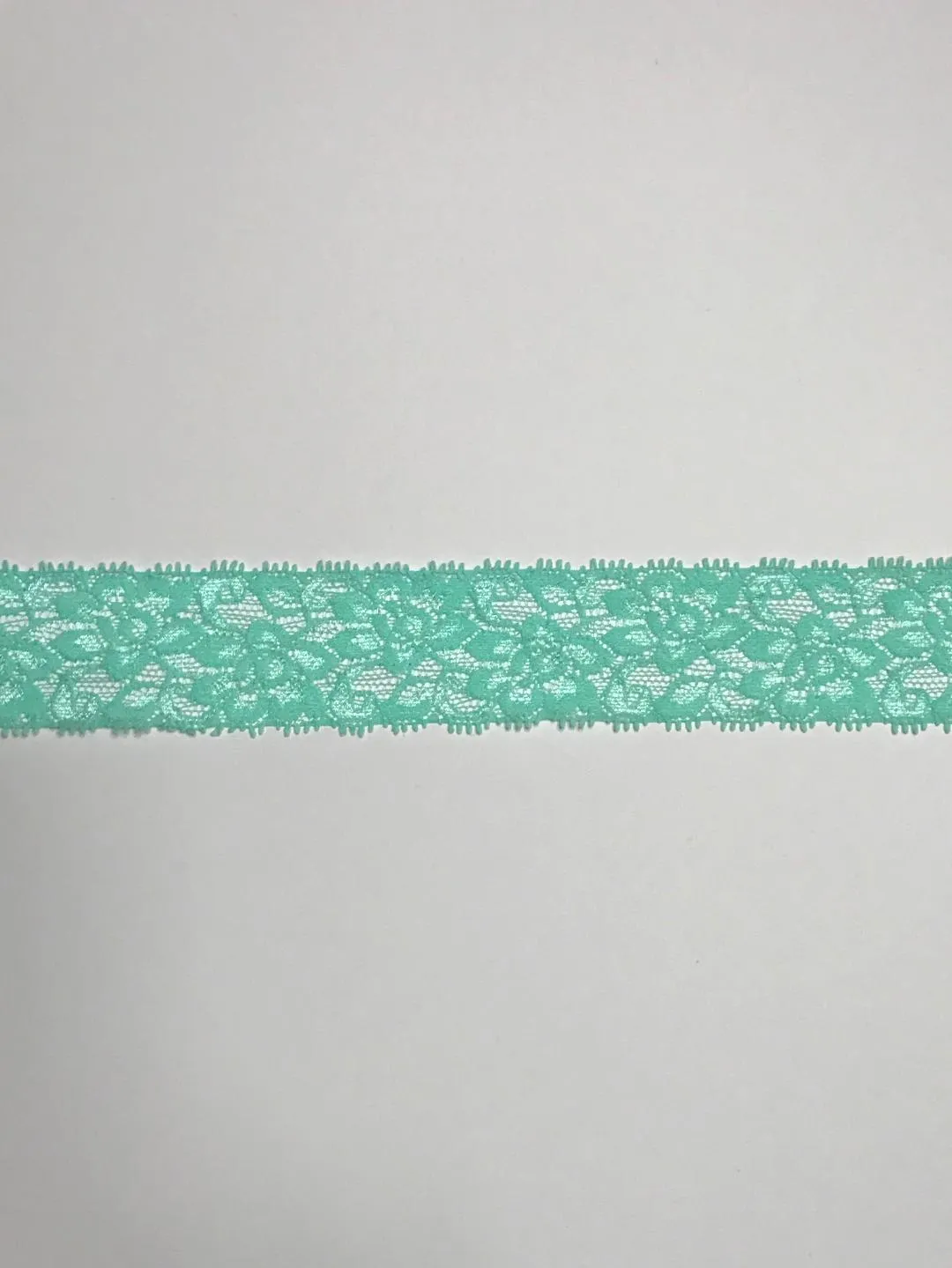 Mint 1.75" Wide Stretch Lace