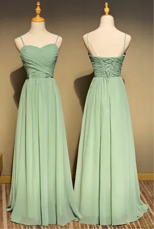 Mint bean green sweetheart off shoulder halter multi style chiffon bridesmaid dresses
