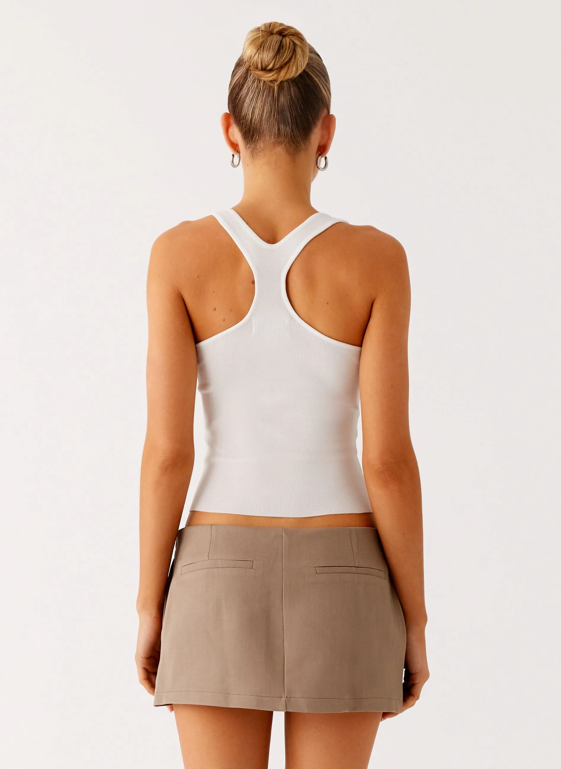Mirna Micro Skort - Taupe Marle Quick Comfort