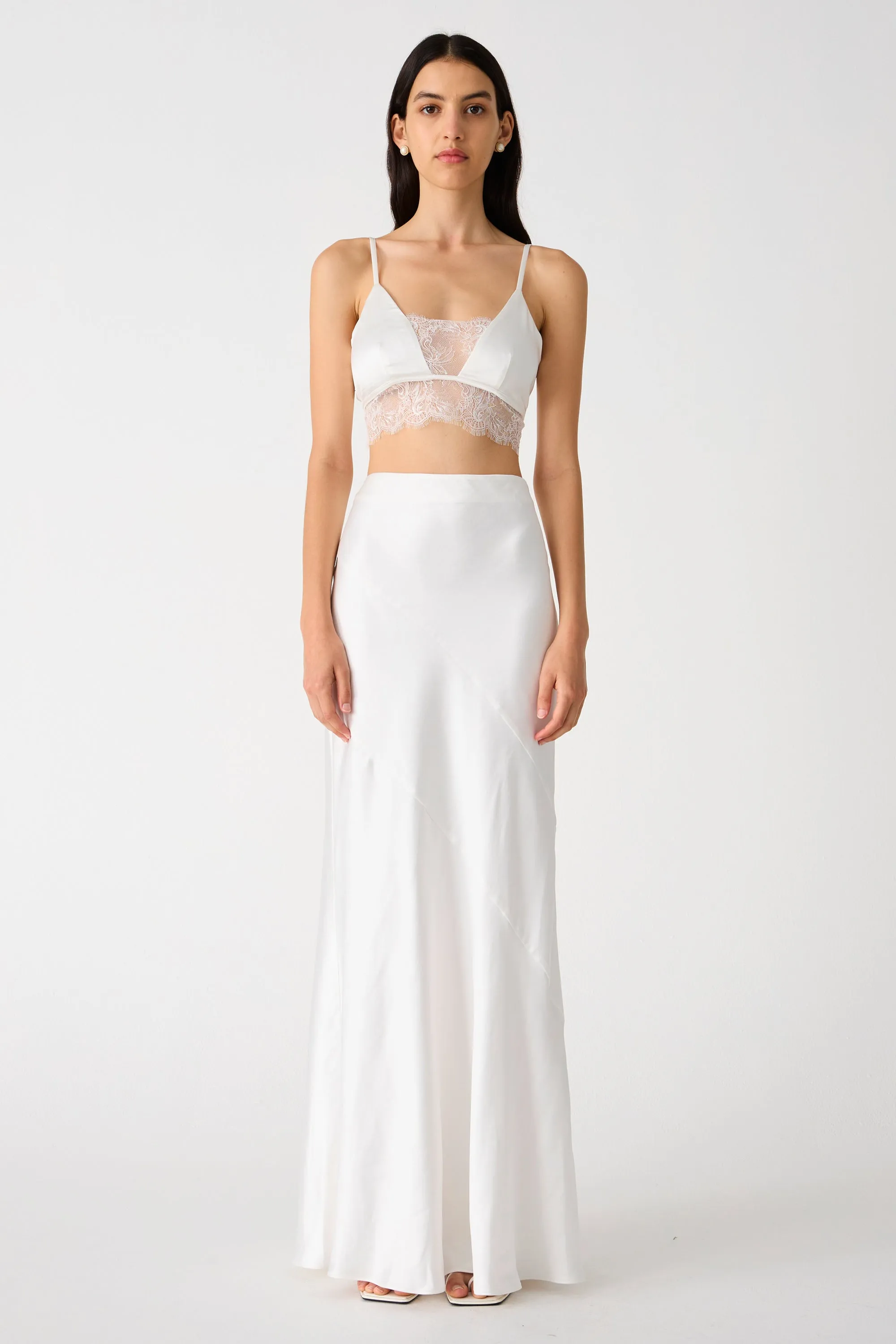 Misha Zaria Top - Ivory