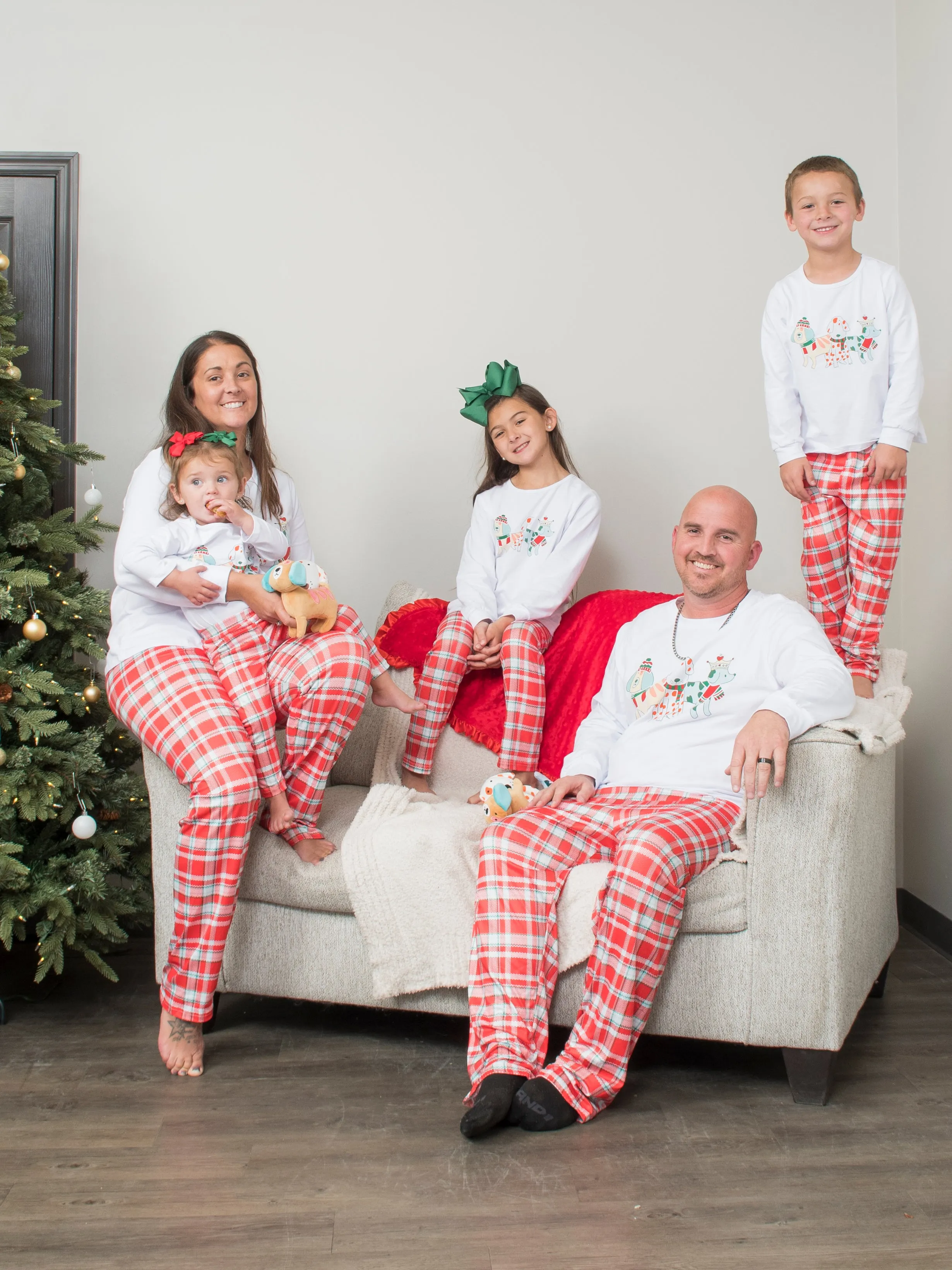 MNC Royal Pups™ Family Christmas Pajamas