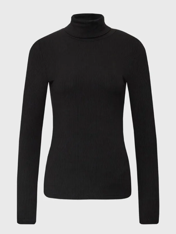 Modal Rib Roll Neck Top