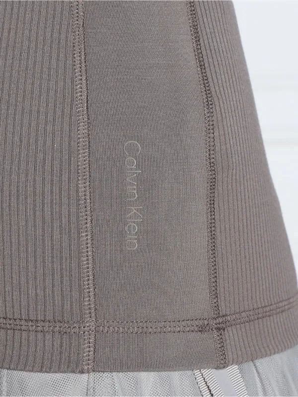 Modal Rib Roll Neck Top