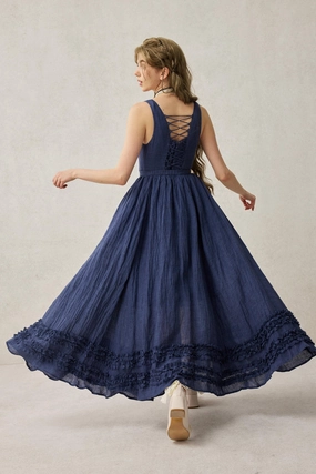 Modern Layer Pick Wearable Poetry 17 | Ruffled linen dress & skirt ??2 pieces) Wearable Poetry 17 | Ruffled linen dress & skirt ??2 pieces) Clean Silhouette