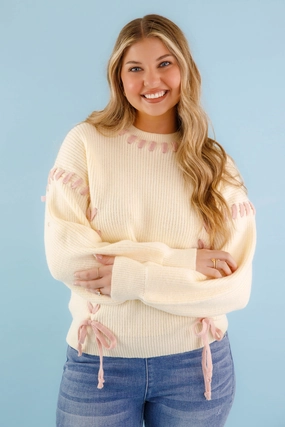 Moment In Time Sweater-Ivory TarnishResistant Moment In Time Sweater-Ivory DurableZipper