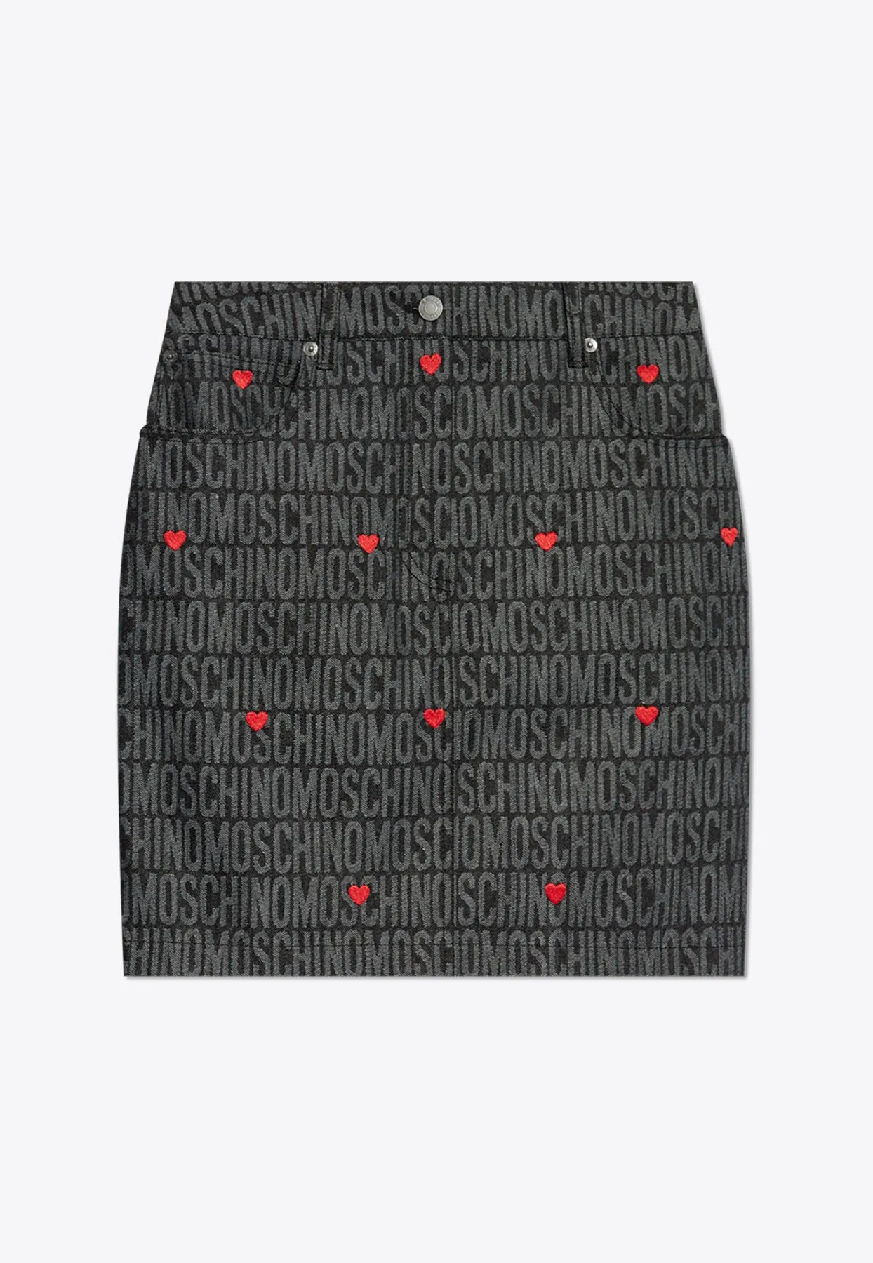 Monogram Jacquard Mini Skirt