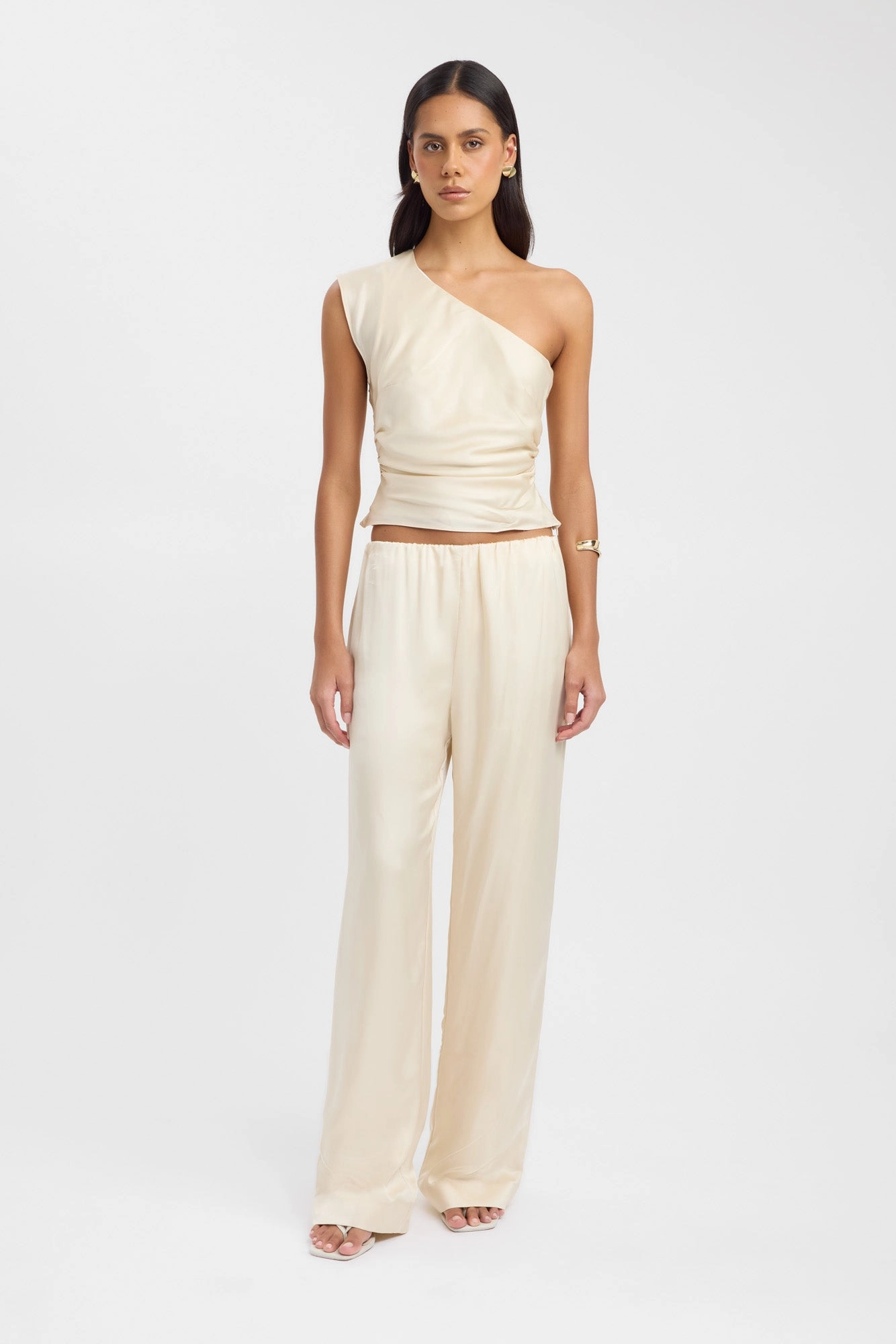 Monty Gathered Pant Flattering Style All Season Versatility