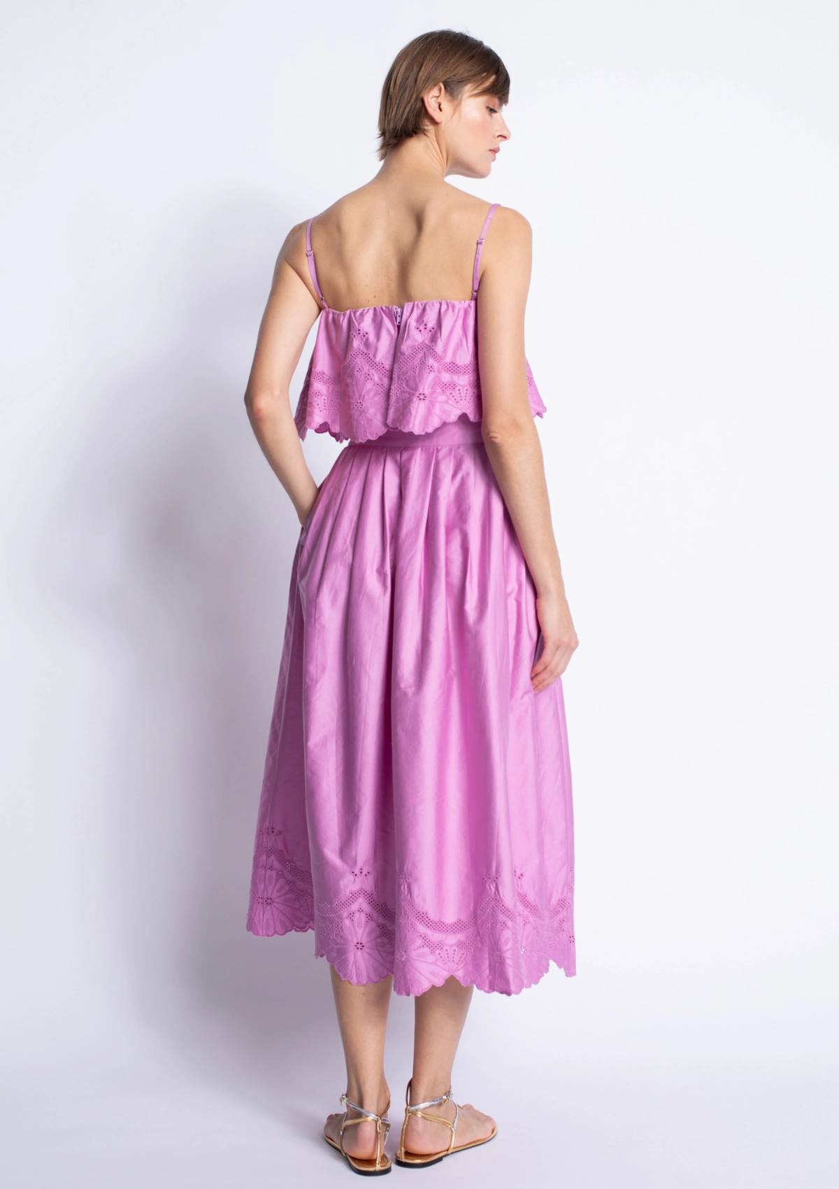 Freedom Fit Mora Embroidered Skirt