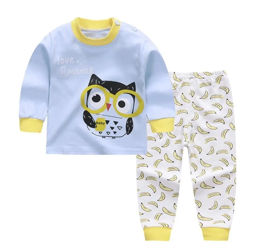 Mr. Owl, Happy Dino and Lolo the Lion Baby and Toddler Pyjama Set of 3