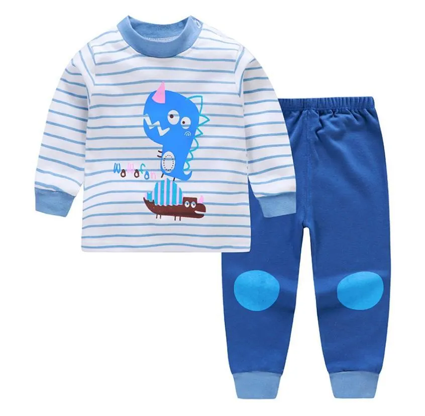 Mr. Owl, Happy Dino and Lolo the Lion Baby and Toddler Pyjama Set of 3