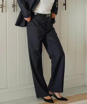 Multi Panel Construction Brentwood Trouser Brentwood Trouser Yarn Dyed Stripes Hypoallergenic Textile