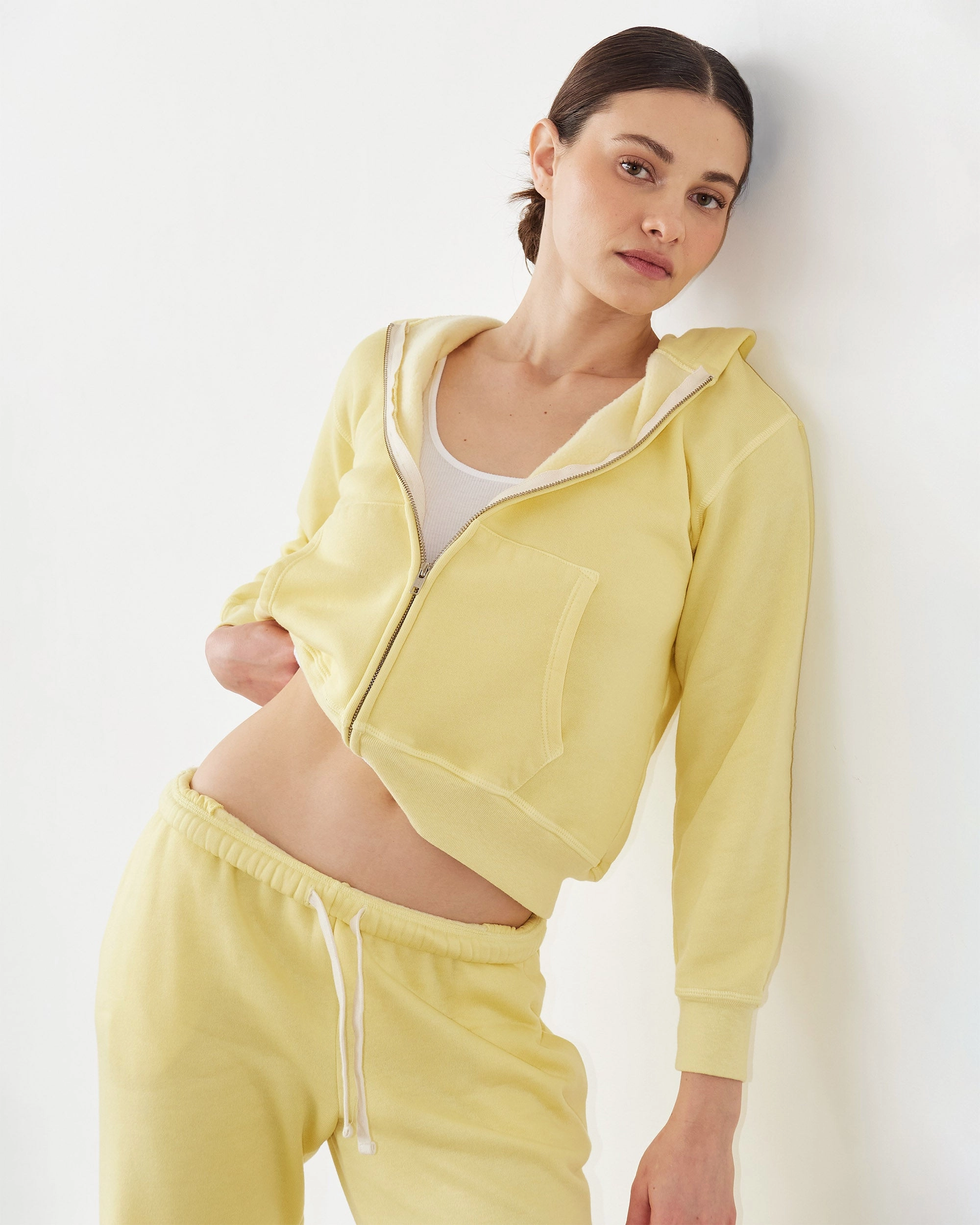 Teddy Fleece Relaxed Zip Up Hoody Regular Fit