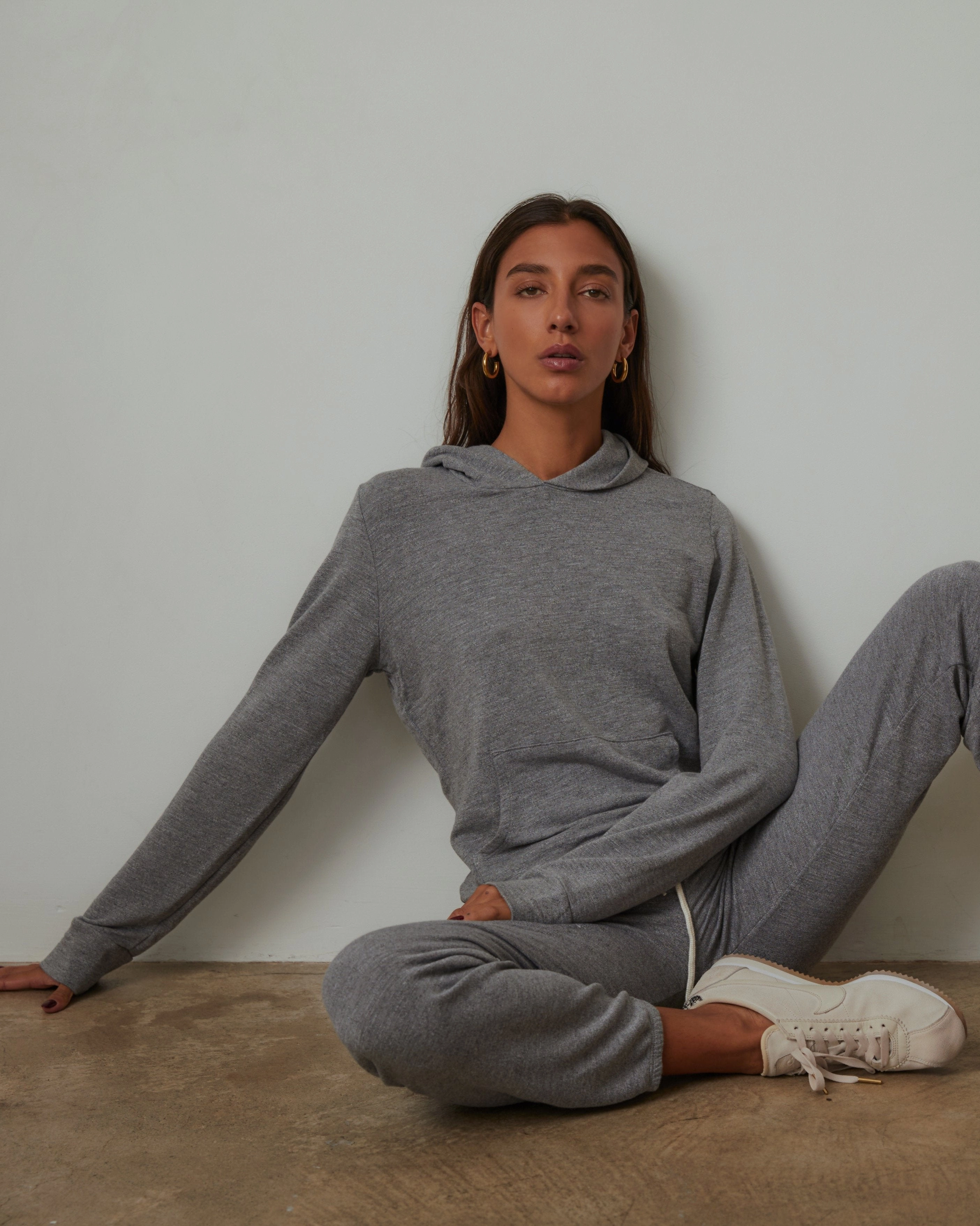 Supersoft Pullover Hoody NoSlipGripperBand Adjustable Cuff System