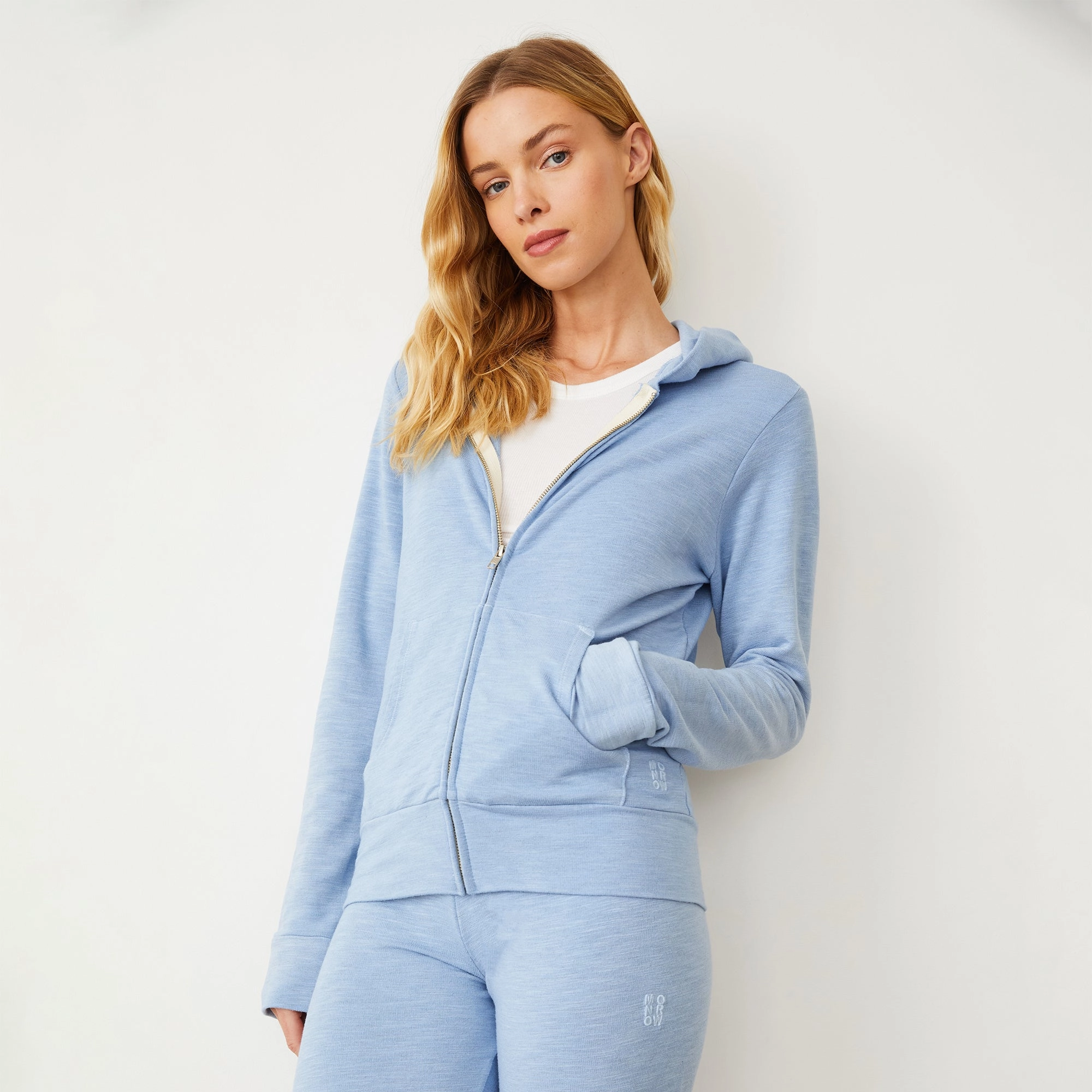 Ultra Soft Texture Supersoft Zip Up Hoody