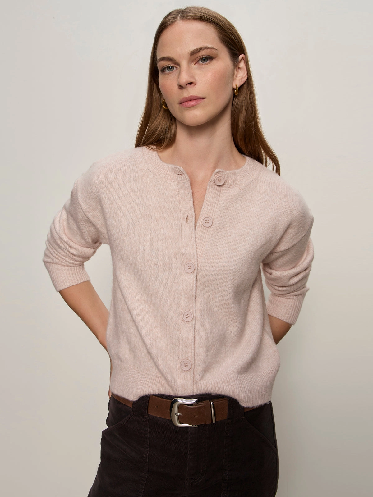 Mid layer Must-Have Cardi Heather Rose