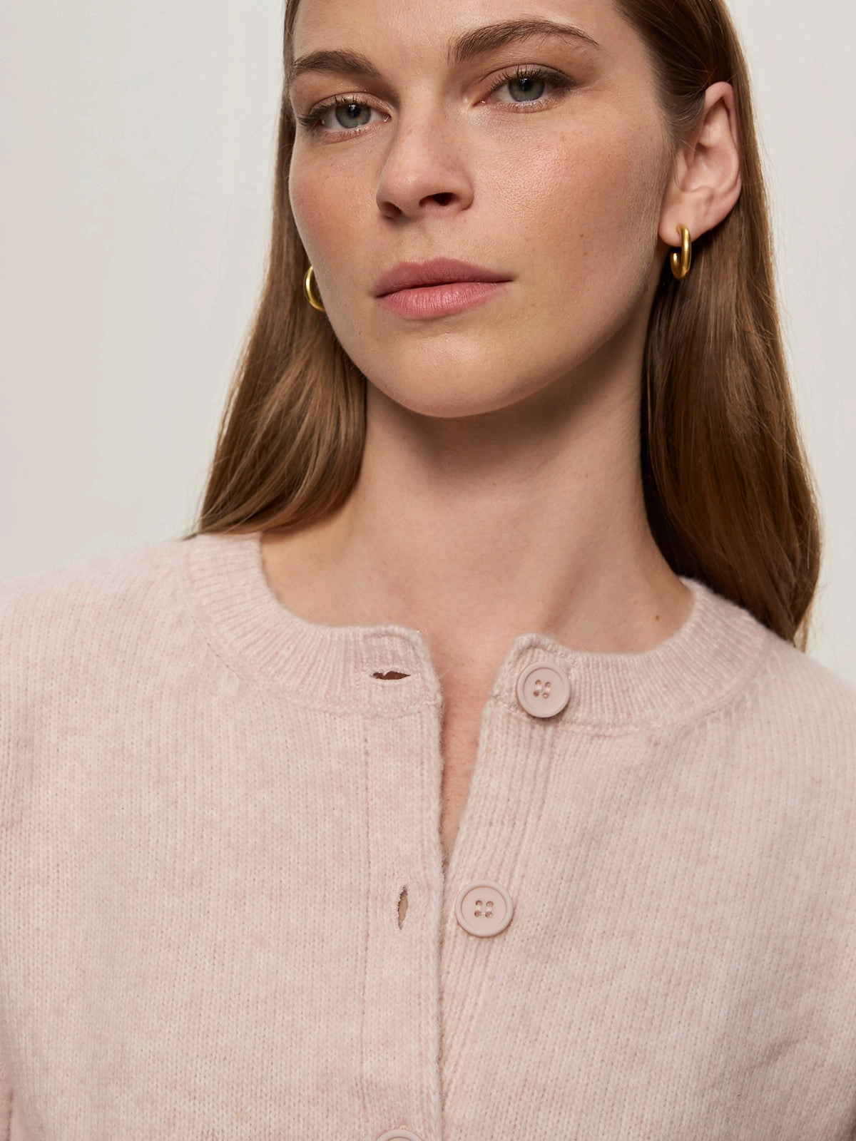 Must-Have Cardi Heather Rose Under Layer