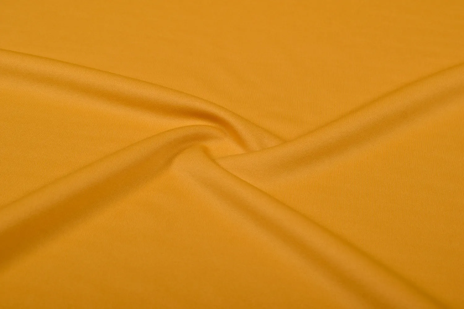 Mustard Yellow Plain Scuba Fabric