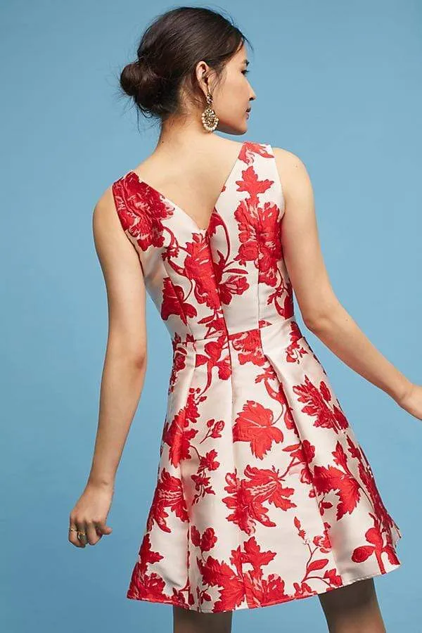 Nadia Dress - Scarlet Rose Flattering Fit for All Smart and Polished
