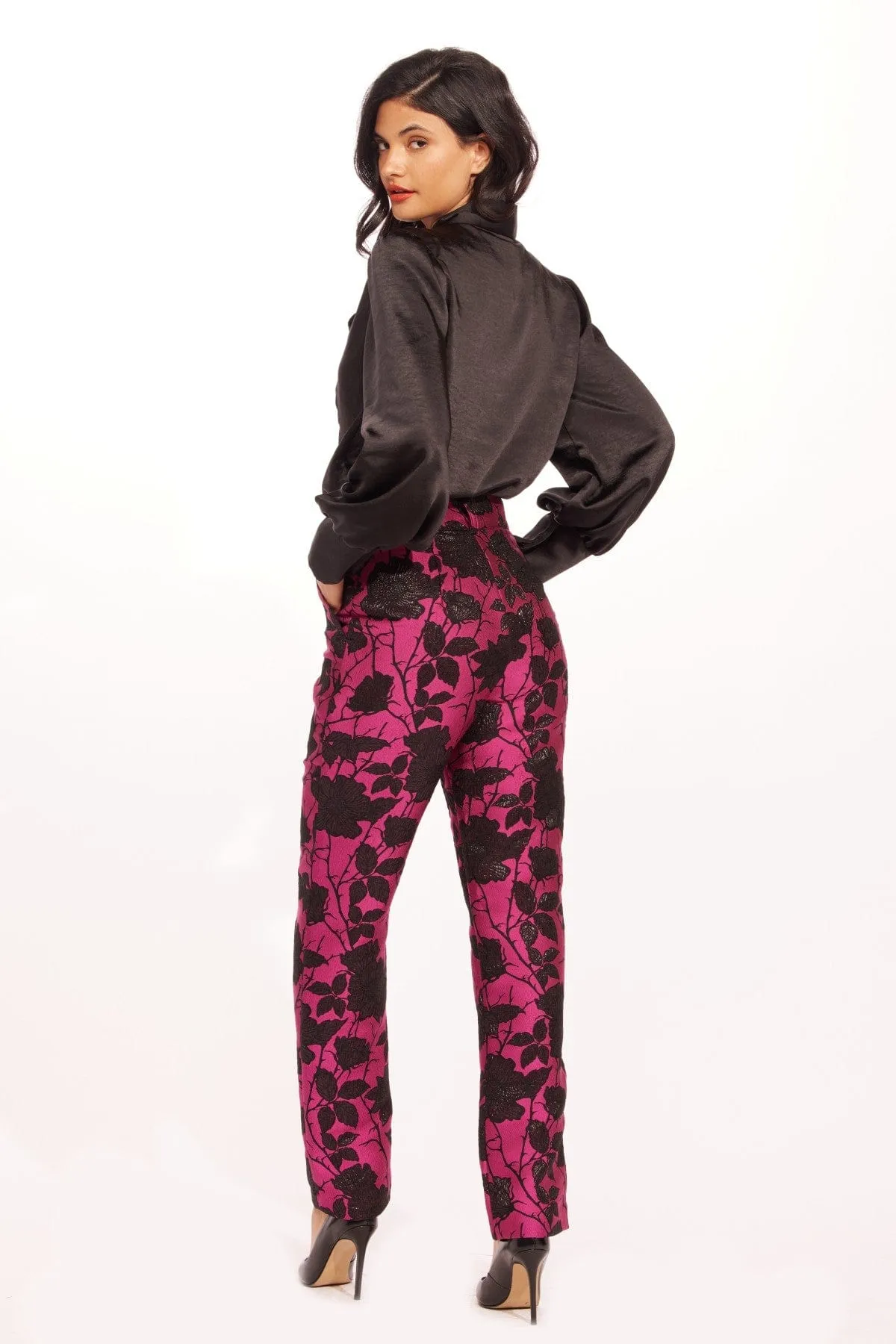 Street Inspired Nash Pants-Flamenco Rose