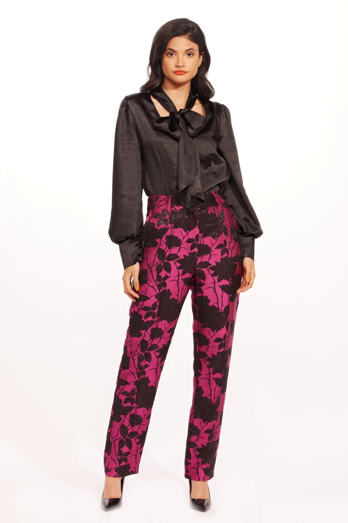 Agile Fit Comfort Flex Nash Pants-Flamenco Rose