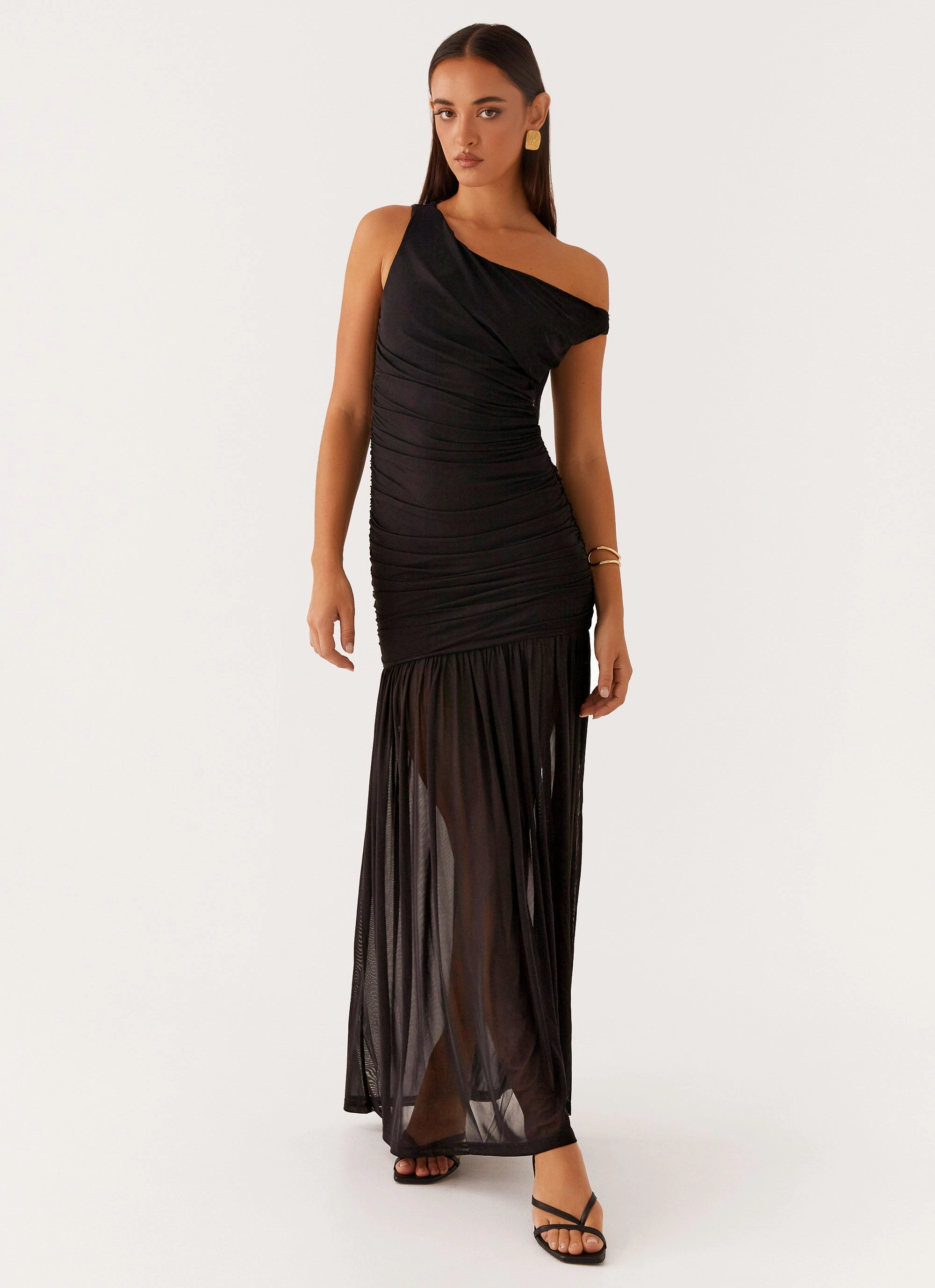 Daily Flex warm tones Pavilion Maxi Dress - Black