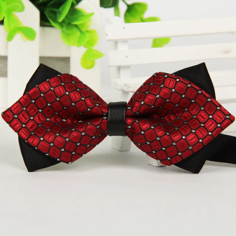 New Formal Commercial Bow Tie Fashion Men Bowties For Boys Accessories Cravat Bowtie