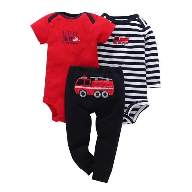 Newborn Summer Dress Set Romper   Pant