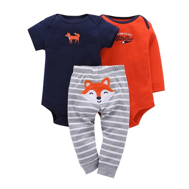 Newborn Summer Dress Set Romper   Pant