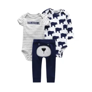 Newborn Summer Dress Set Romper   Pant