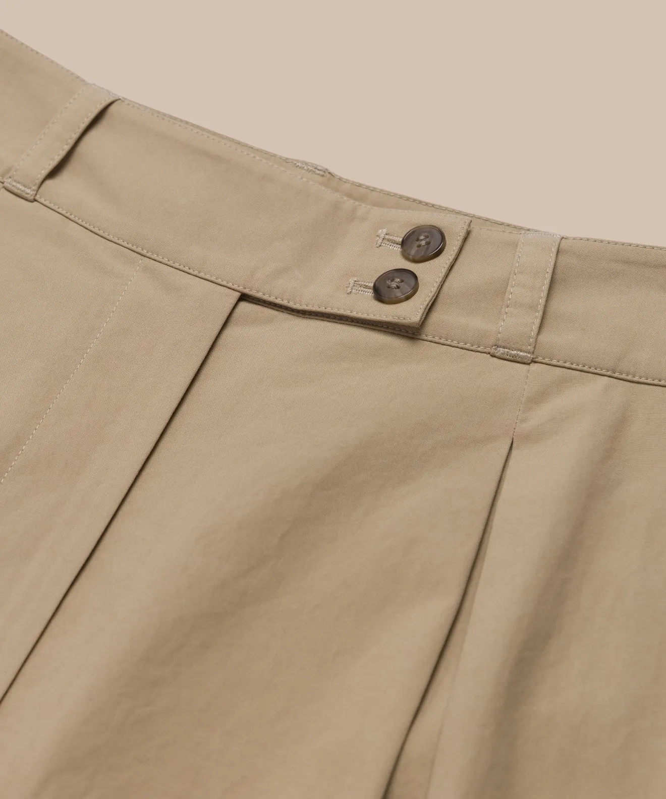 Wrinkle Resistant Finish High-rise waist Newport Trouser