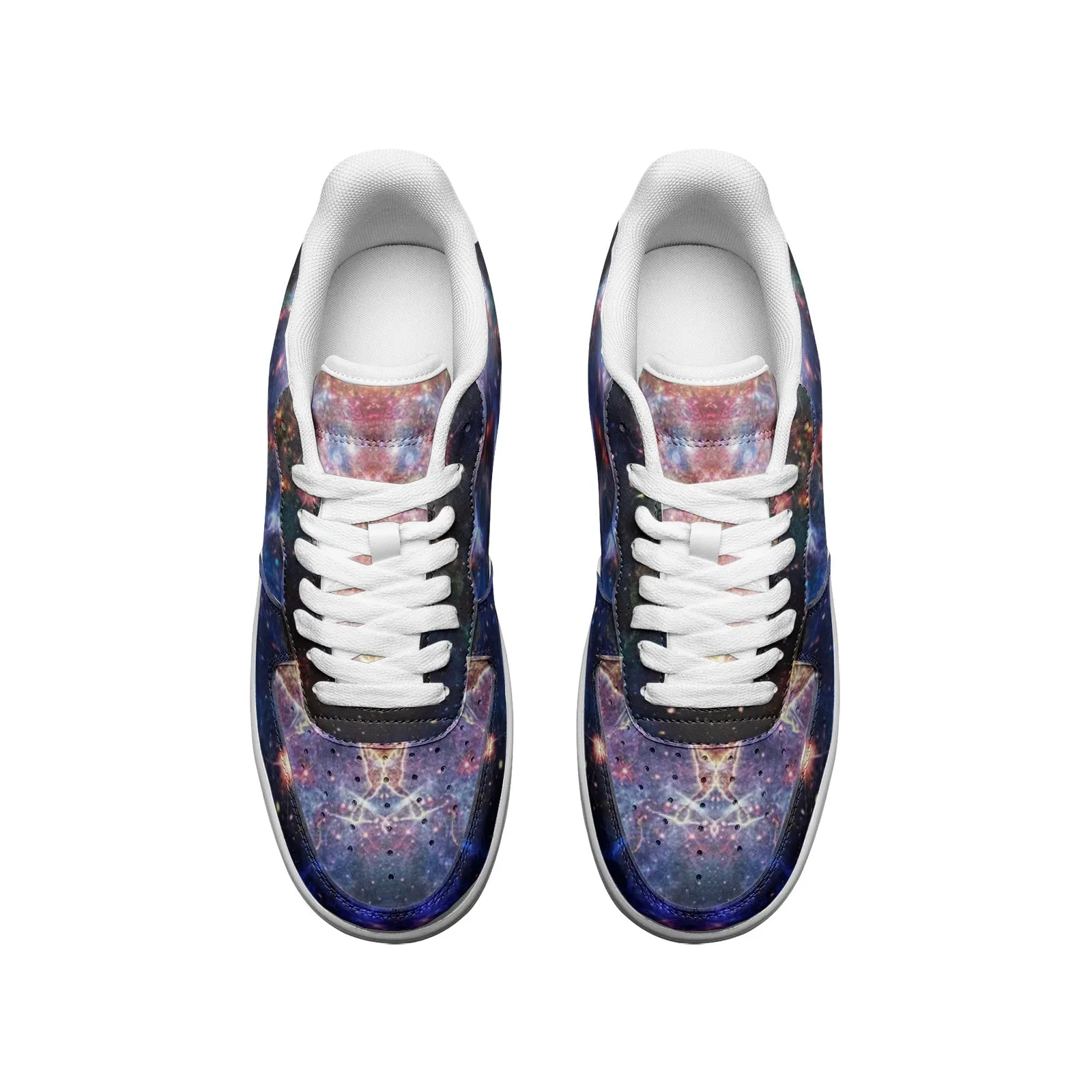 Niari's Shadow Full-Style Psychedelic Platform Sneakers