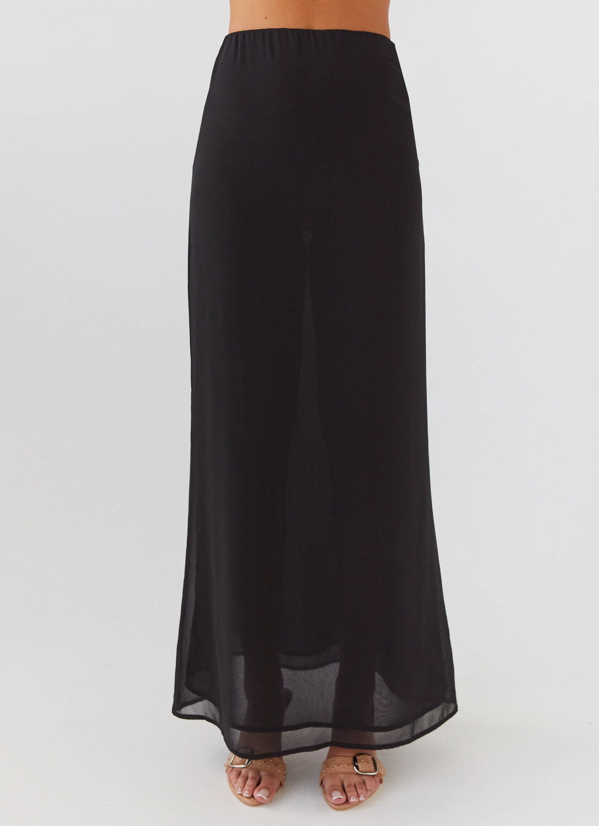 Nightfall Maxi Skirt - Midnight Move Freely Athletic Fit