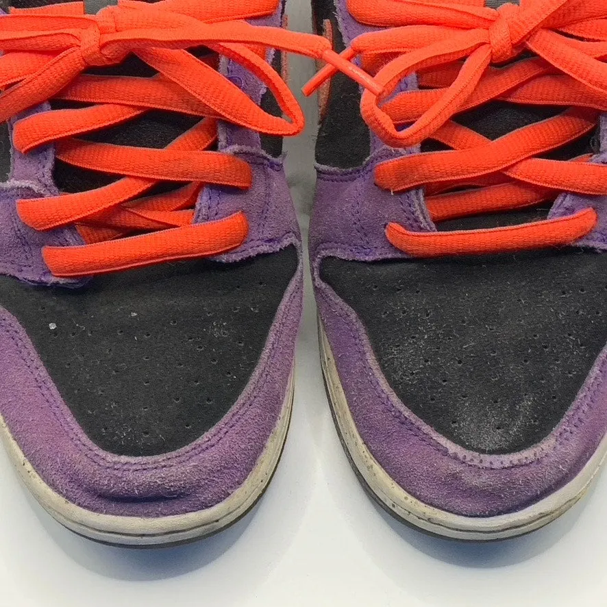 NIKE  Men's Purple/Orange/Red Dunk Low SB ACG Terra Lace-Up Sneakers SZ 10.5