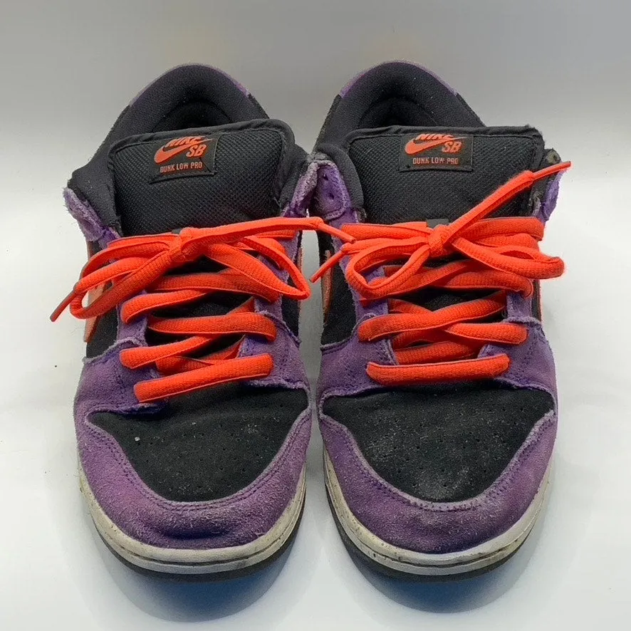 NIKE  Men's Purple/Orange/Red Dunk Low SB ACG Terra Lace-Up Sneakers SZ 10.5