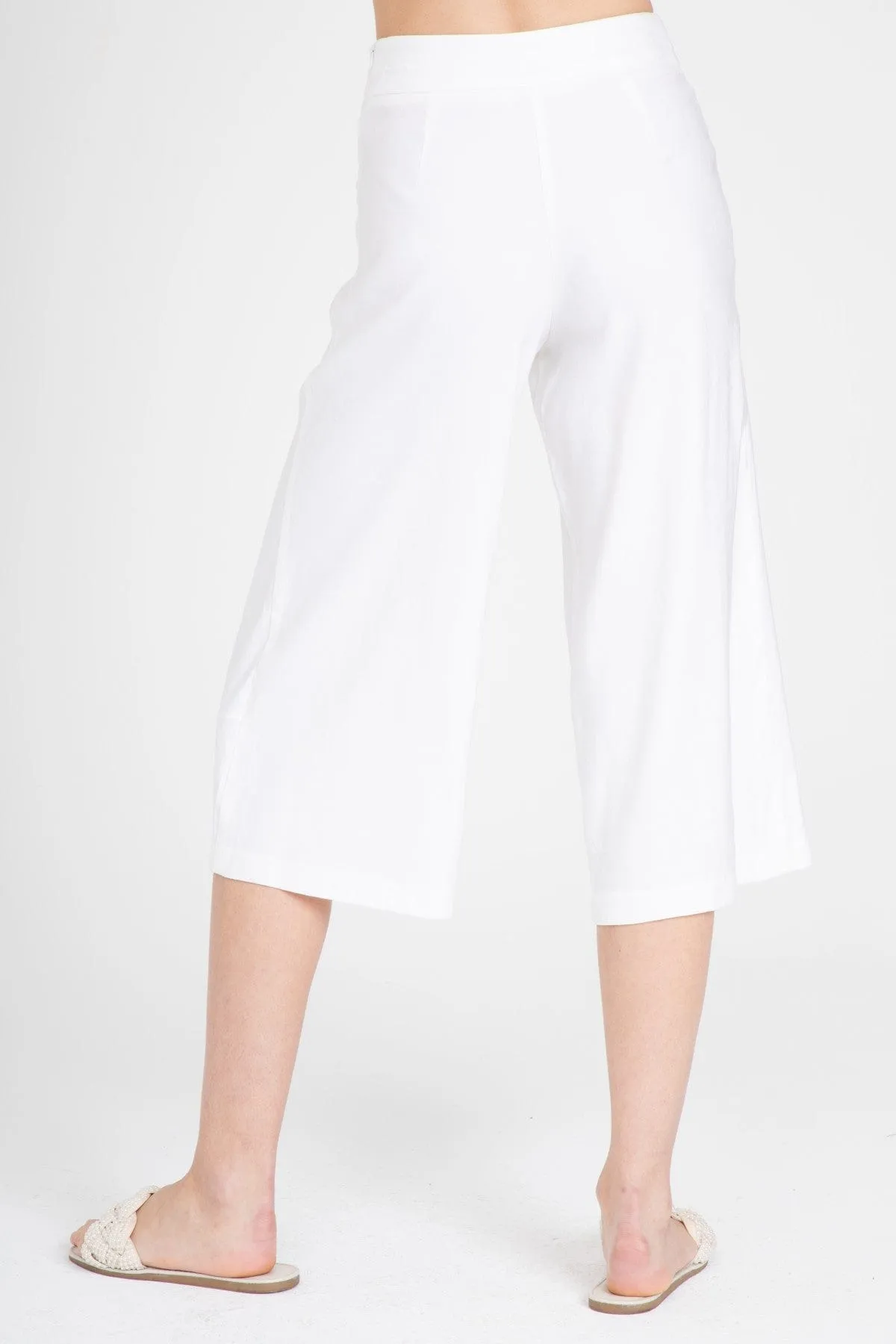 Duval Pant - White luxe feel