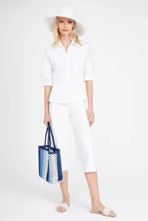 No Gap Waist Duval Pant - White Everyday Ease Cozy Touch Duval Pant - White