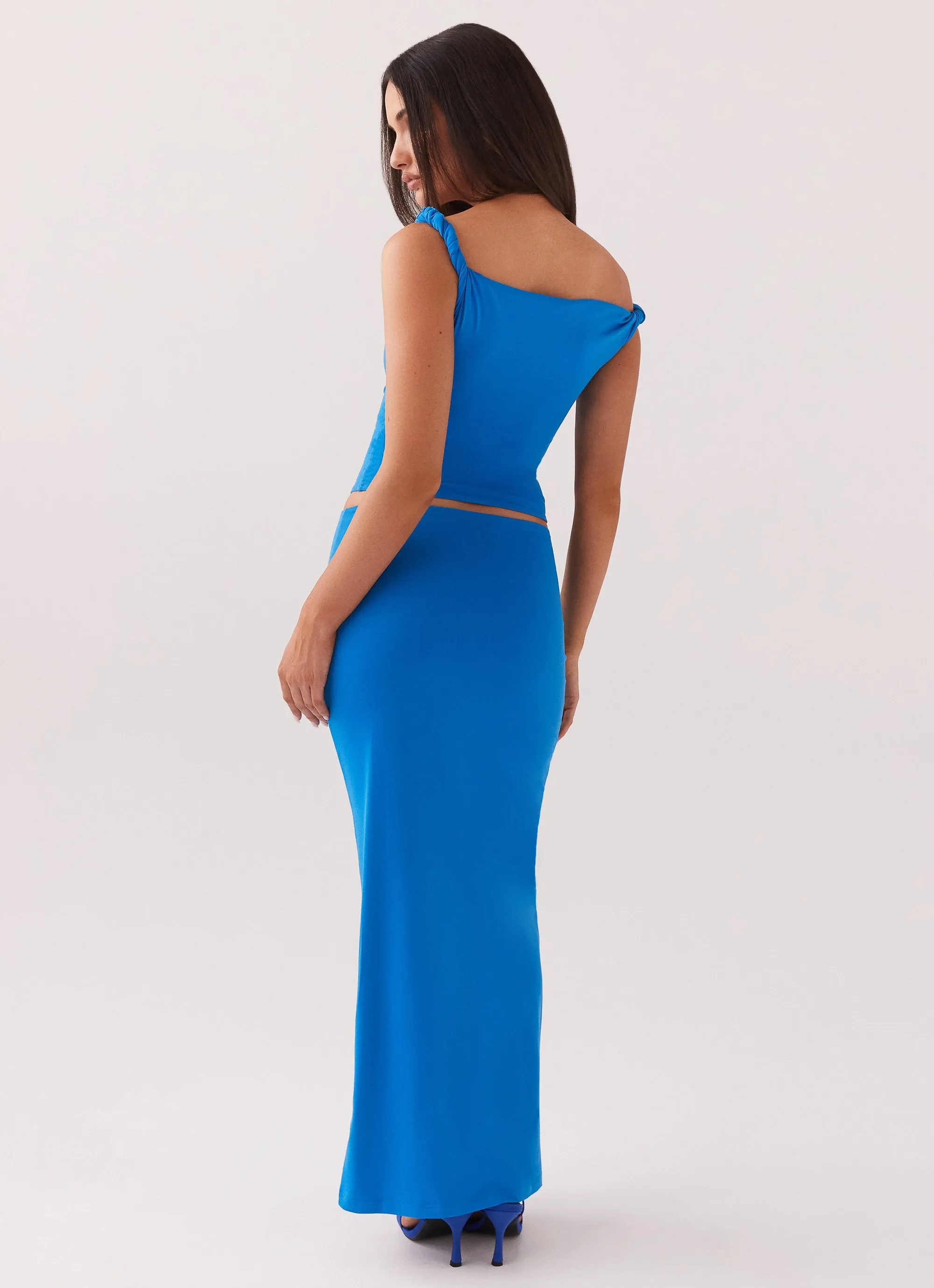 Solace Soul Maxi Skirt - Cobalt Outdoor Friendly