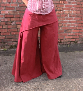 No Gap Waist Boho Skirt Pant Boho Skirt Pant Sporty Comfort Wear