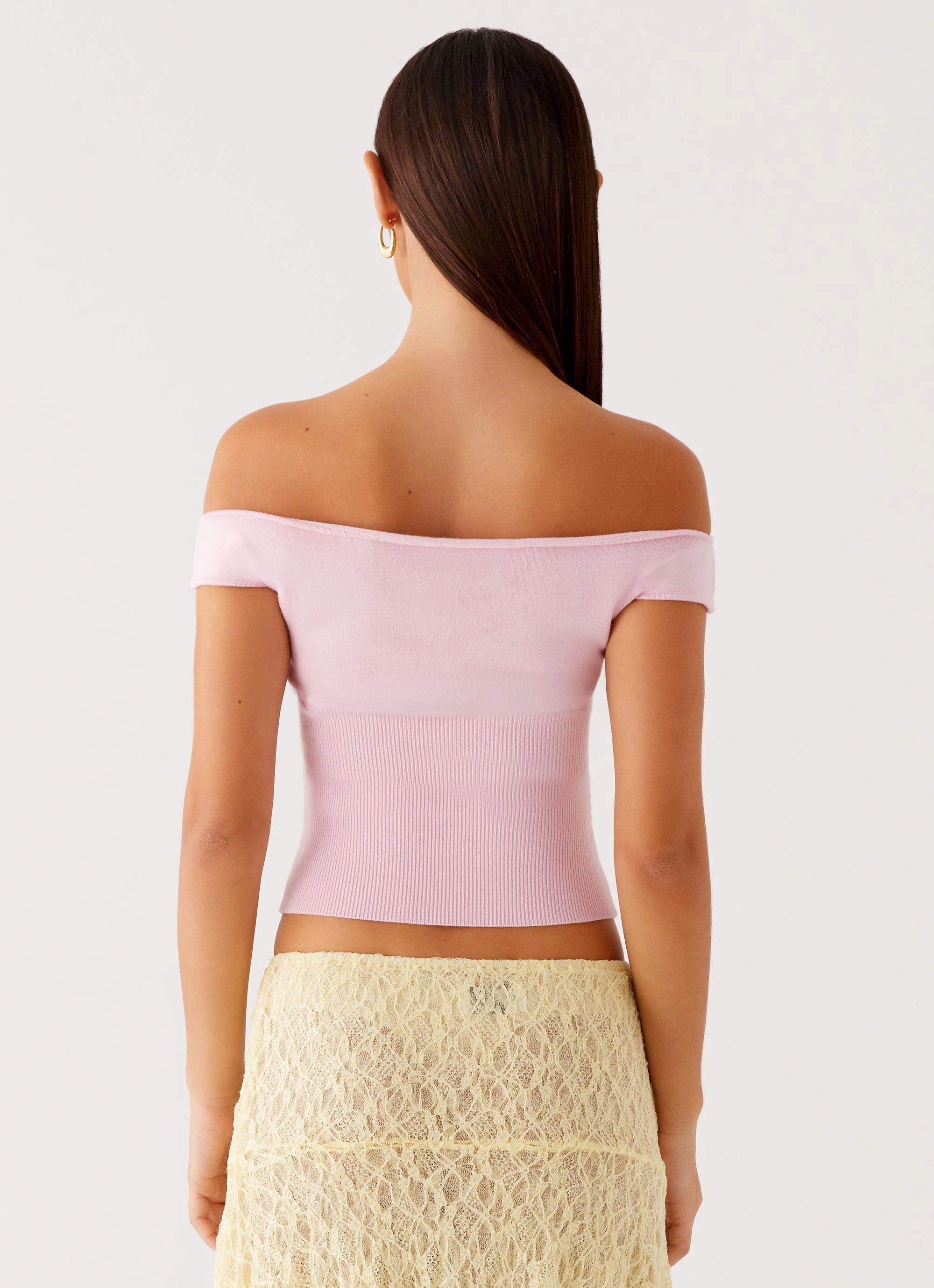 Coleman Knit Top - Pink NonChafe Lining NonRestrictive Fit