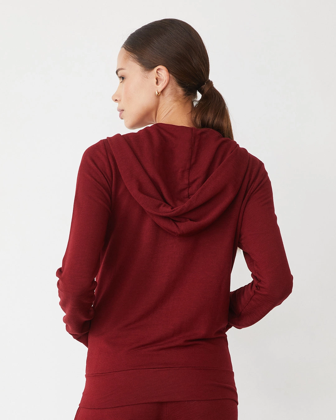 Supersoft Zip Up Hoody Hidden Zipper Closure