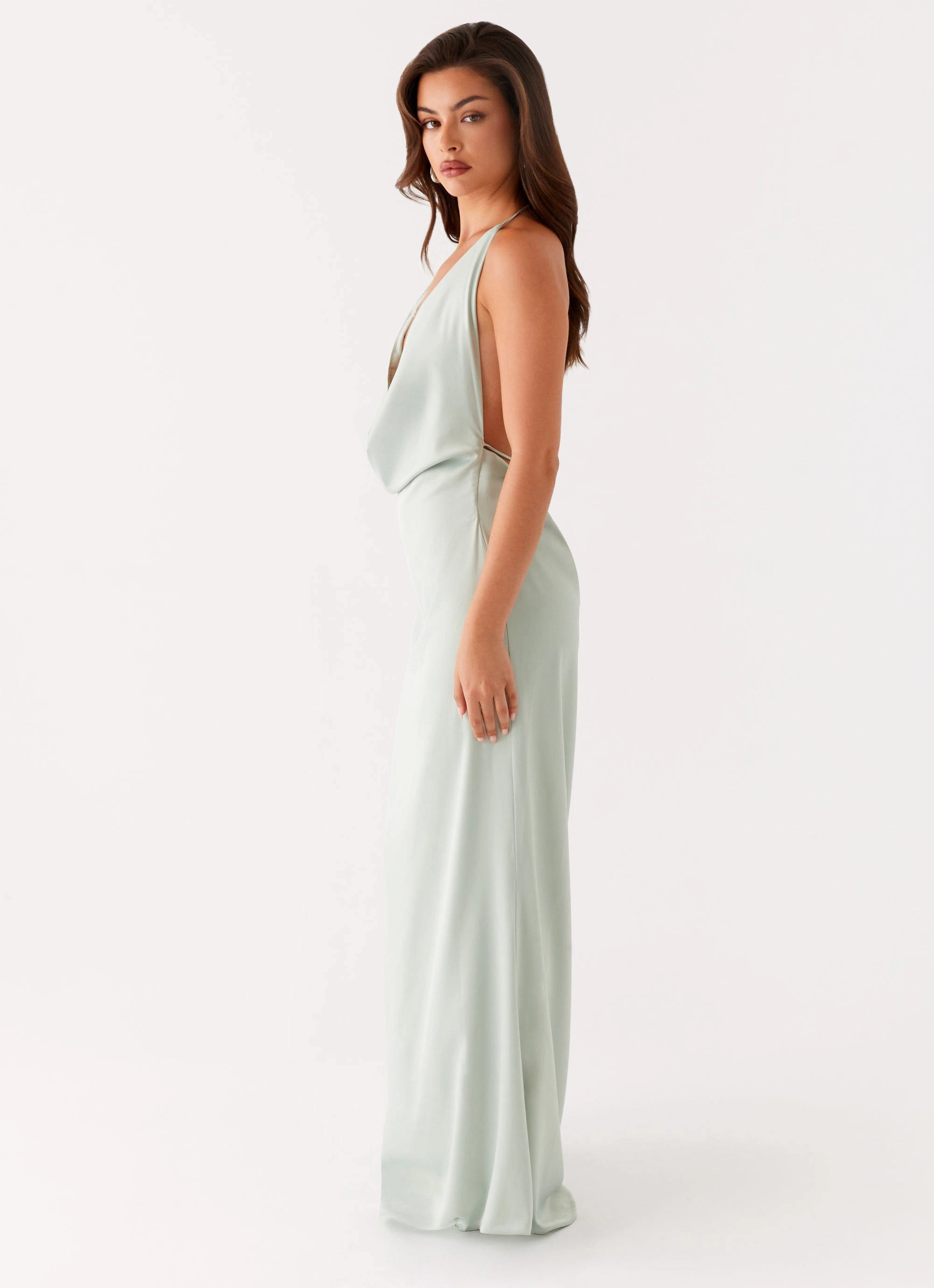 Stain-Resistant Noemi Maxi Dress - Sage