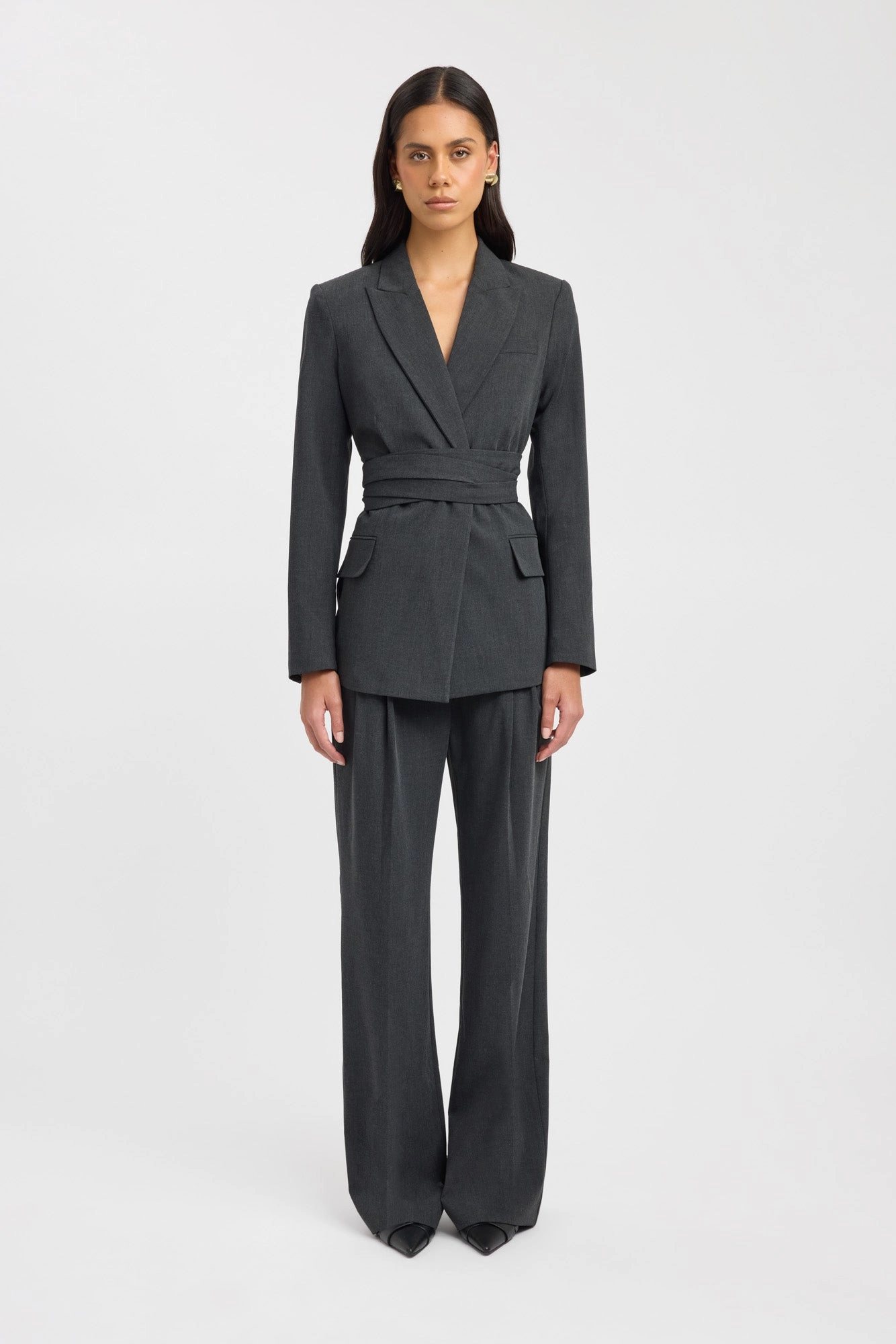 Minimal Cut Dallas Pleated Pant