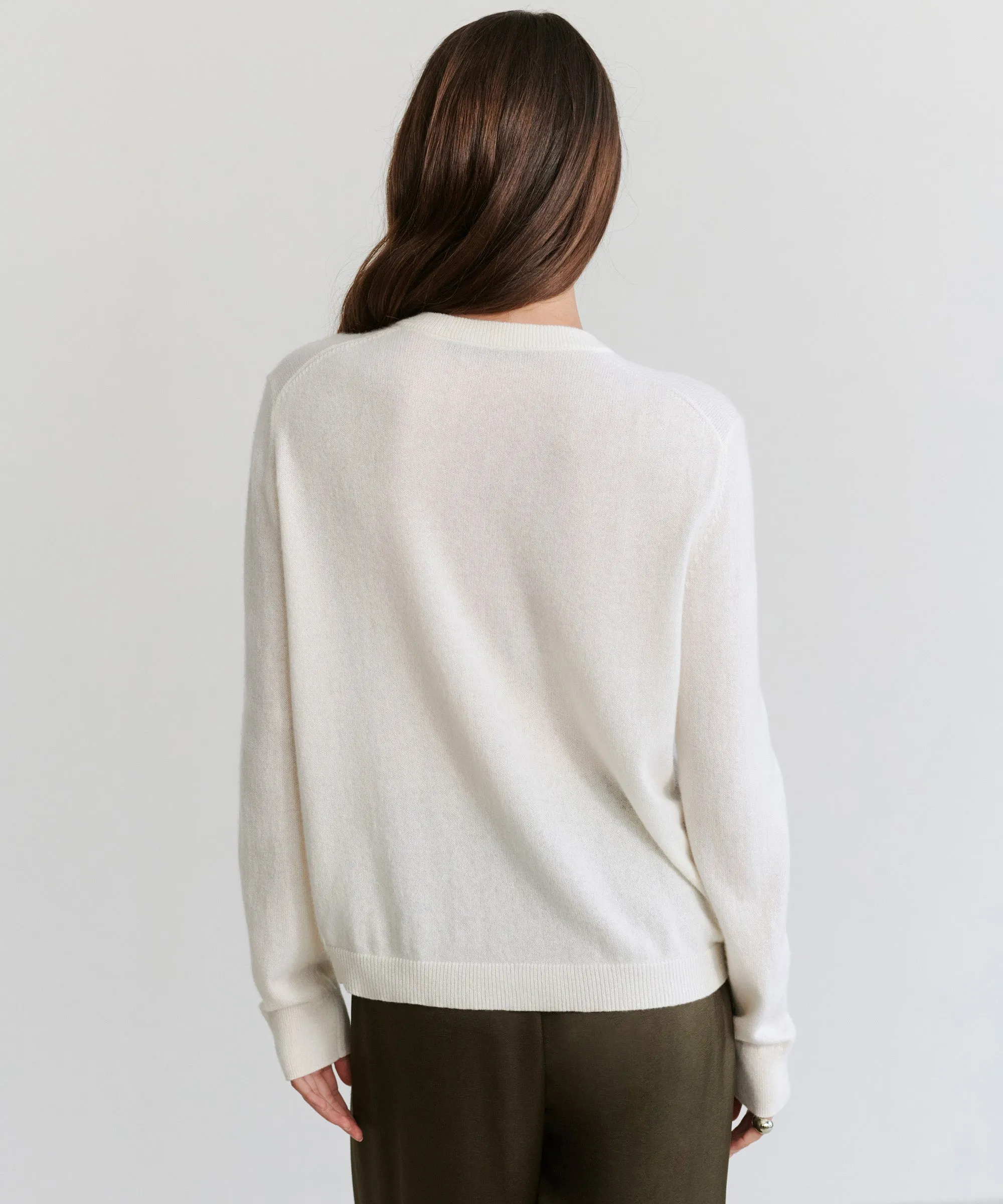 Flynn Cashmere Sweater Quick Dry Fabric